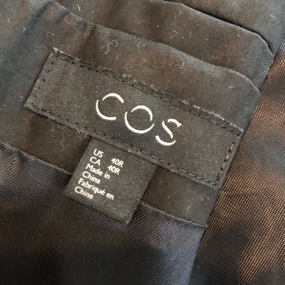 Cos Lightweight Jacket Black Euc - image 4